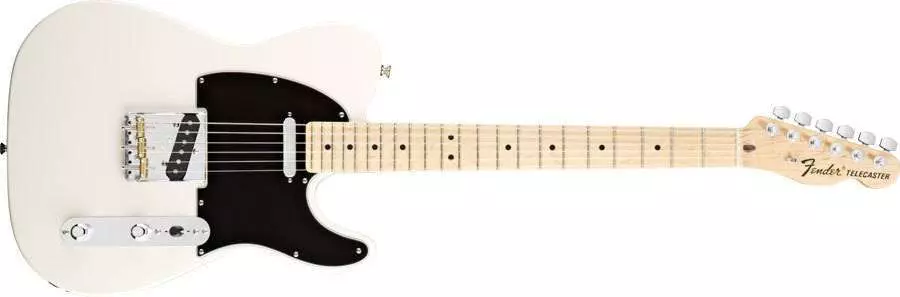 American Special Tele - Maple Neck in Olympic White